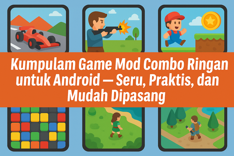 Kumpulan Game Mod Combo Ringan untuk Android — Seru, Praktis, dan Mudah Dipasang