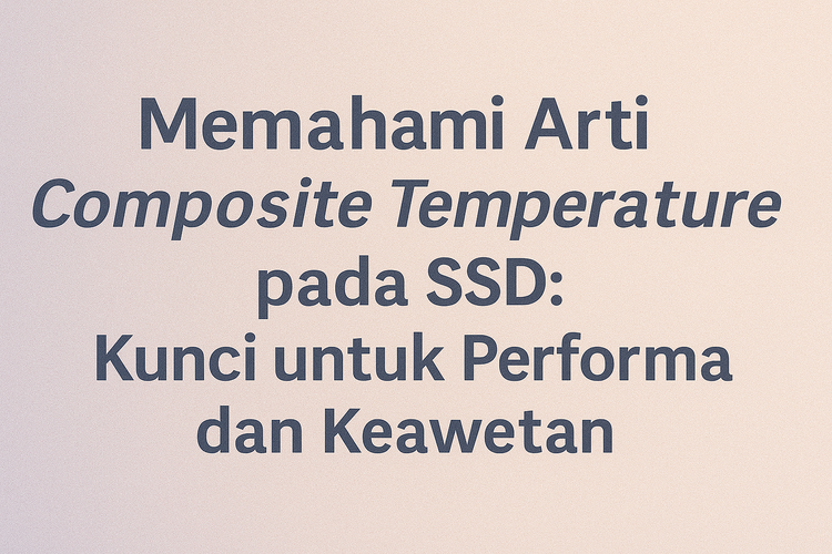 Memahami Arti Composite Temperature pada SSD: Kunci untuk Performa dan Keawetan