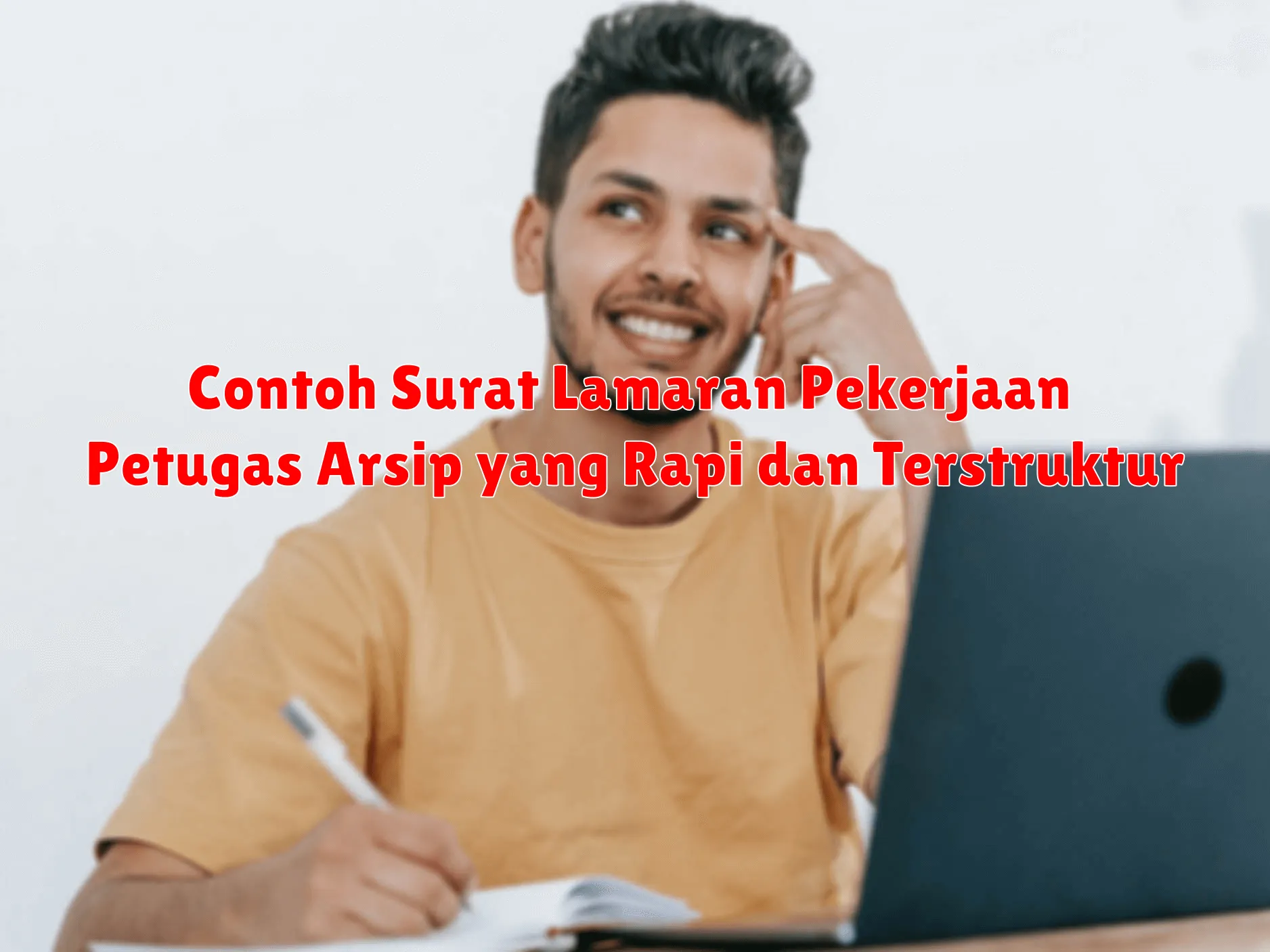 Contoh Surat Lamaran Pekerjaan Petugas Arsip yang Rapi dan Terstruktur